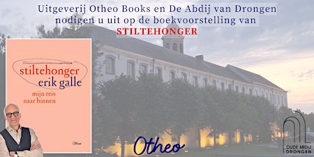 Boekvoorstelling 'Stiltehonger' van Erik Galle in de Abdij van Drongen