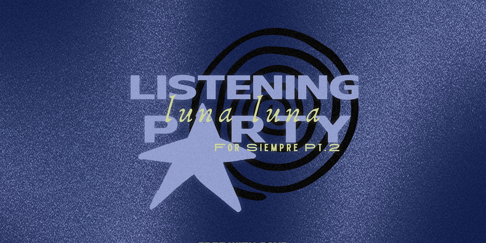 Luna Luna Album Listening Party (Live)