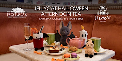 Jellycat Halloween Afternoon Tea at The Post Oak Hotel