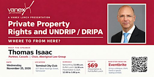 Private Property Rights & UNDRIP/DRIPA:  Where to From Here?