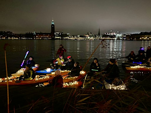 Light Up The Night STHLM – Ljusparad på vattnet