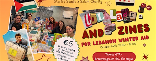 Collages and Zines for Lebanon Winter Aid - Starlet Studio x Salam Charity