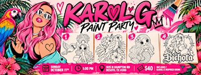 Karol G Bichota Brunch & Paint