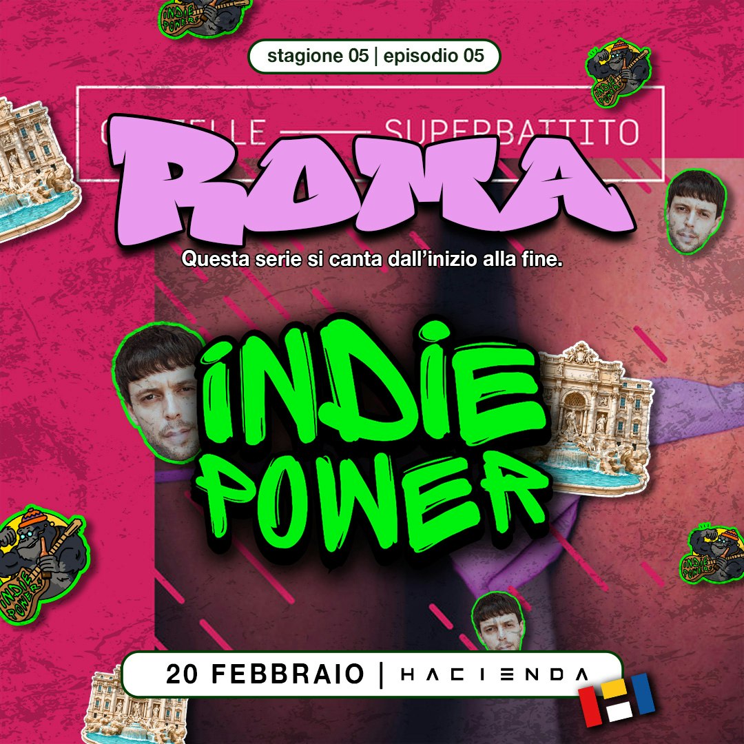 INDIE POWER a Roma
