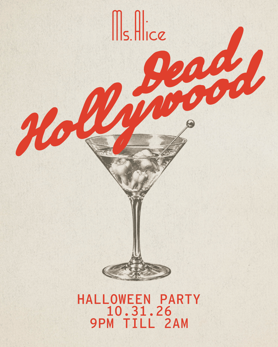 Ms.Alice Presents: Dead Hollywood