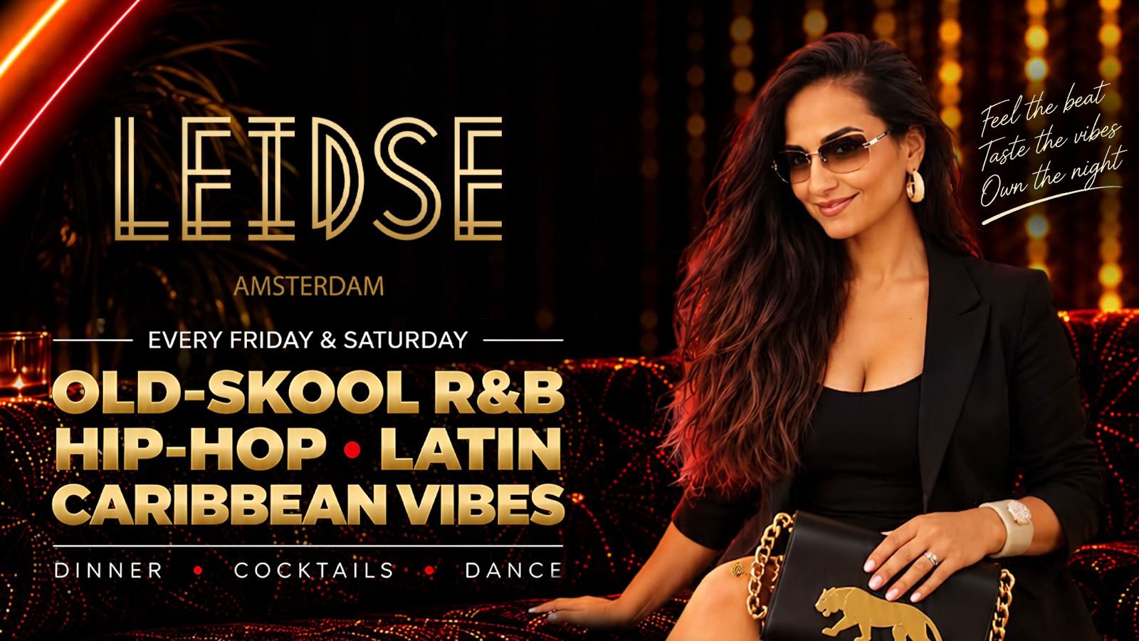 Old-School R&B • Hip-Hop • Latin & Caribbean vibes