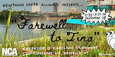 "Farewell to Tina" Creekside Cookout