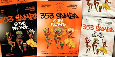 353 Samba @ The Backer