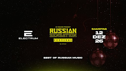 Russian Sensation Festival x KÖLN