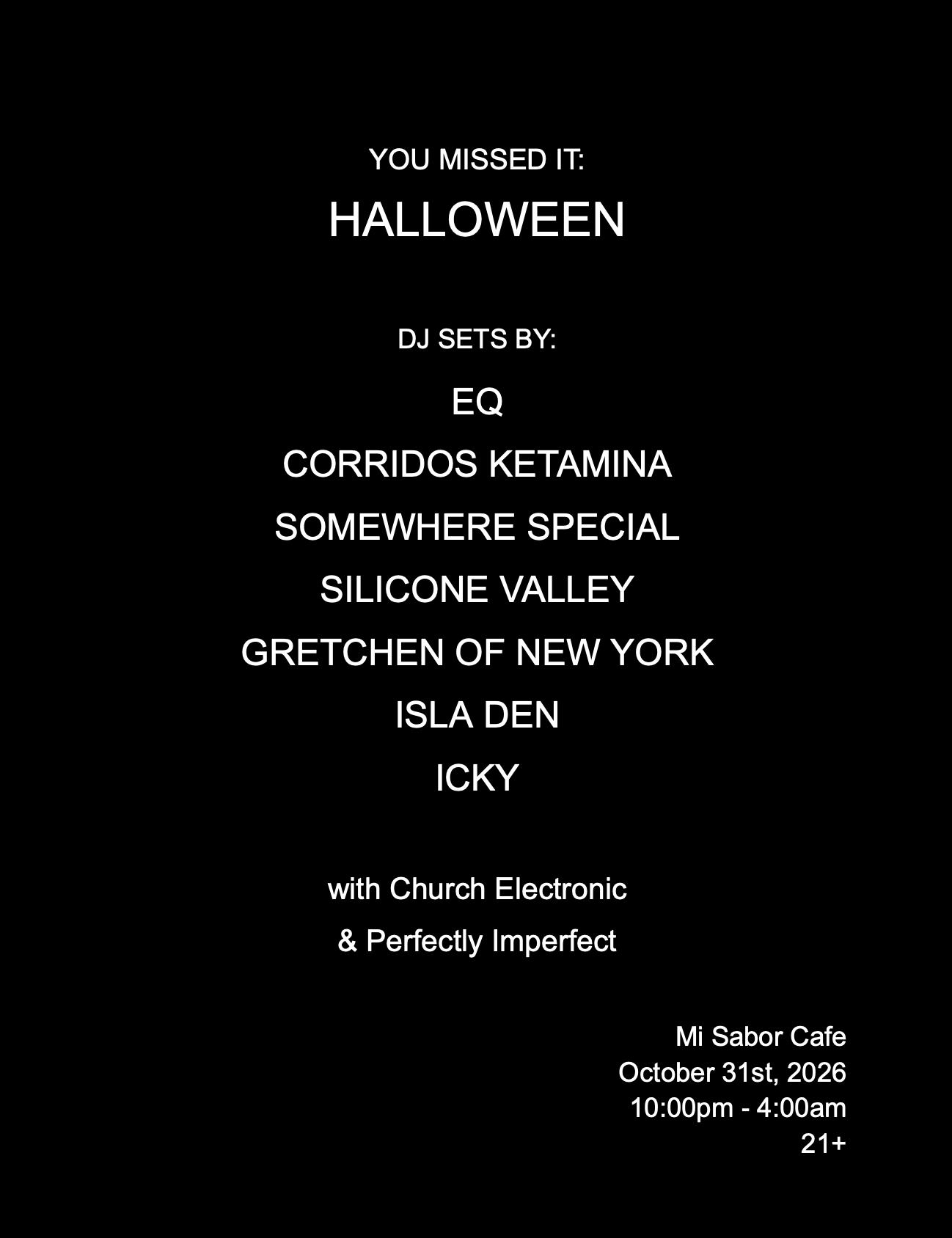 EQ, Corridos Ketamina & More