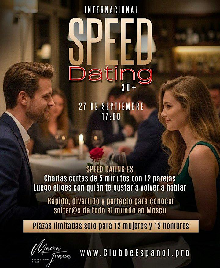 ❤️ INTERNATIONAL SPEED DATING 30+