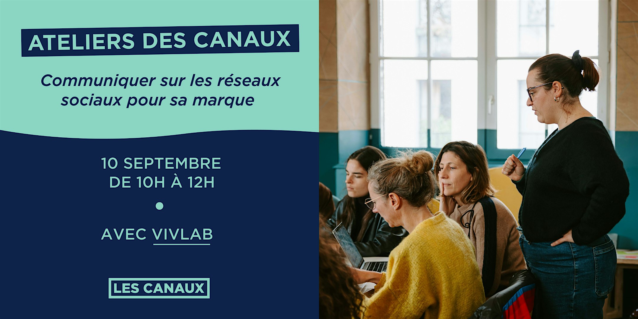 Atelier - Communiquer sur les réseaux sociaux pour sa marque (10/09)