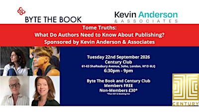 Tome Truths: What Do Authors Need to Know About Publishing?