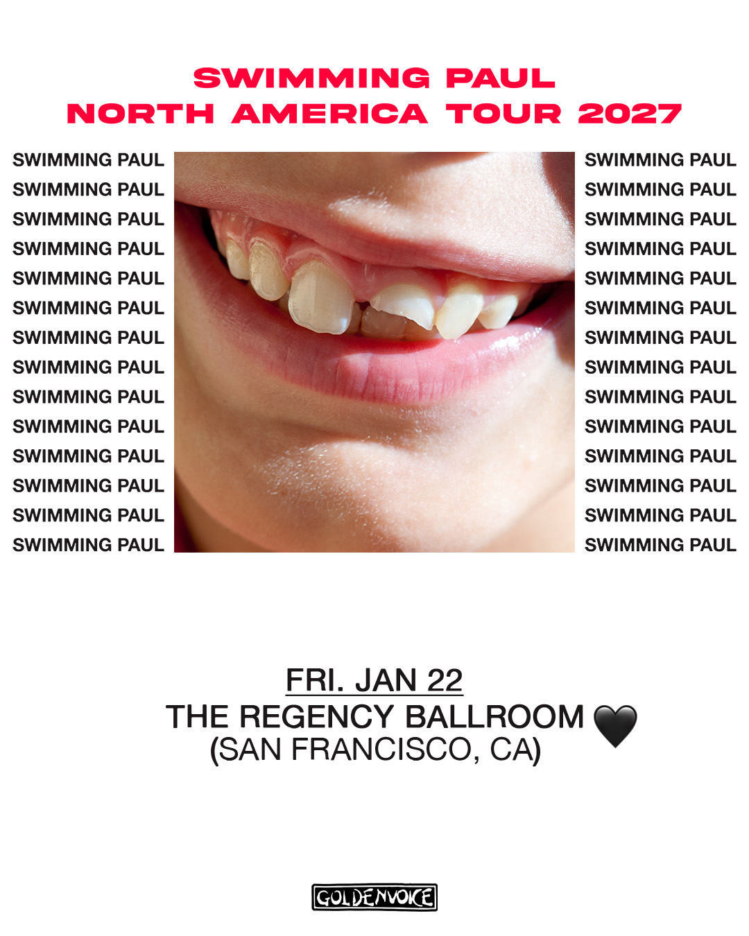 Swimming Paul - North America Tour 2027