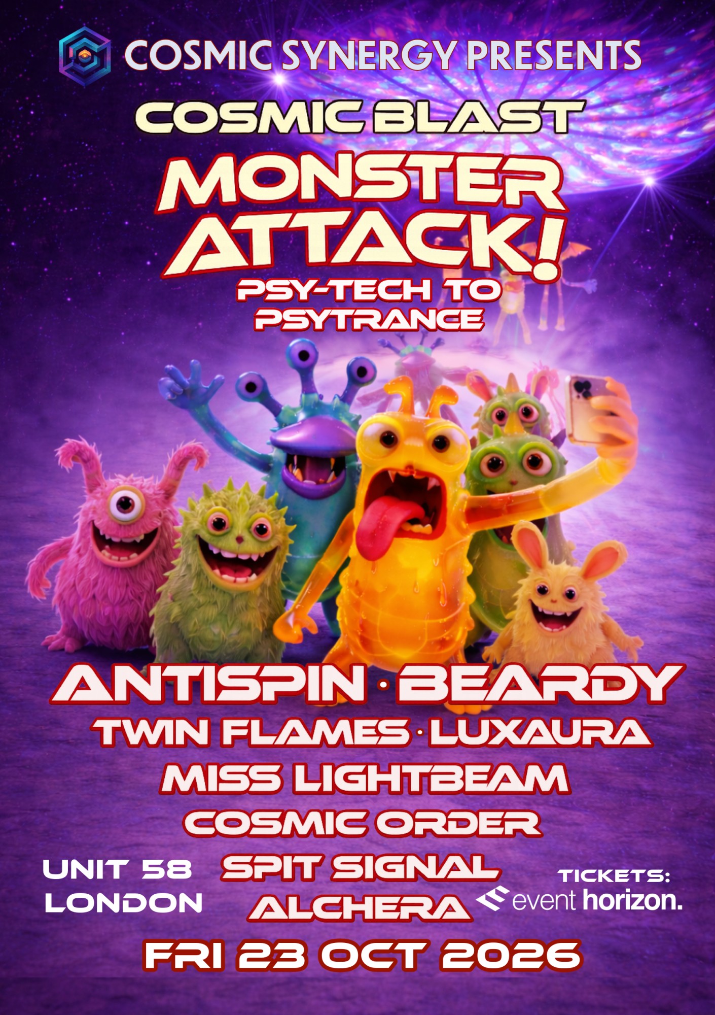 Cosmic Blast – Monster Attack