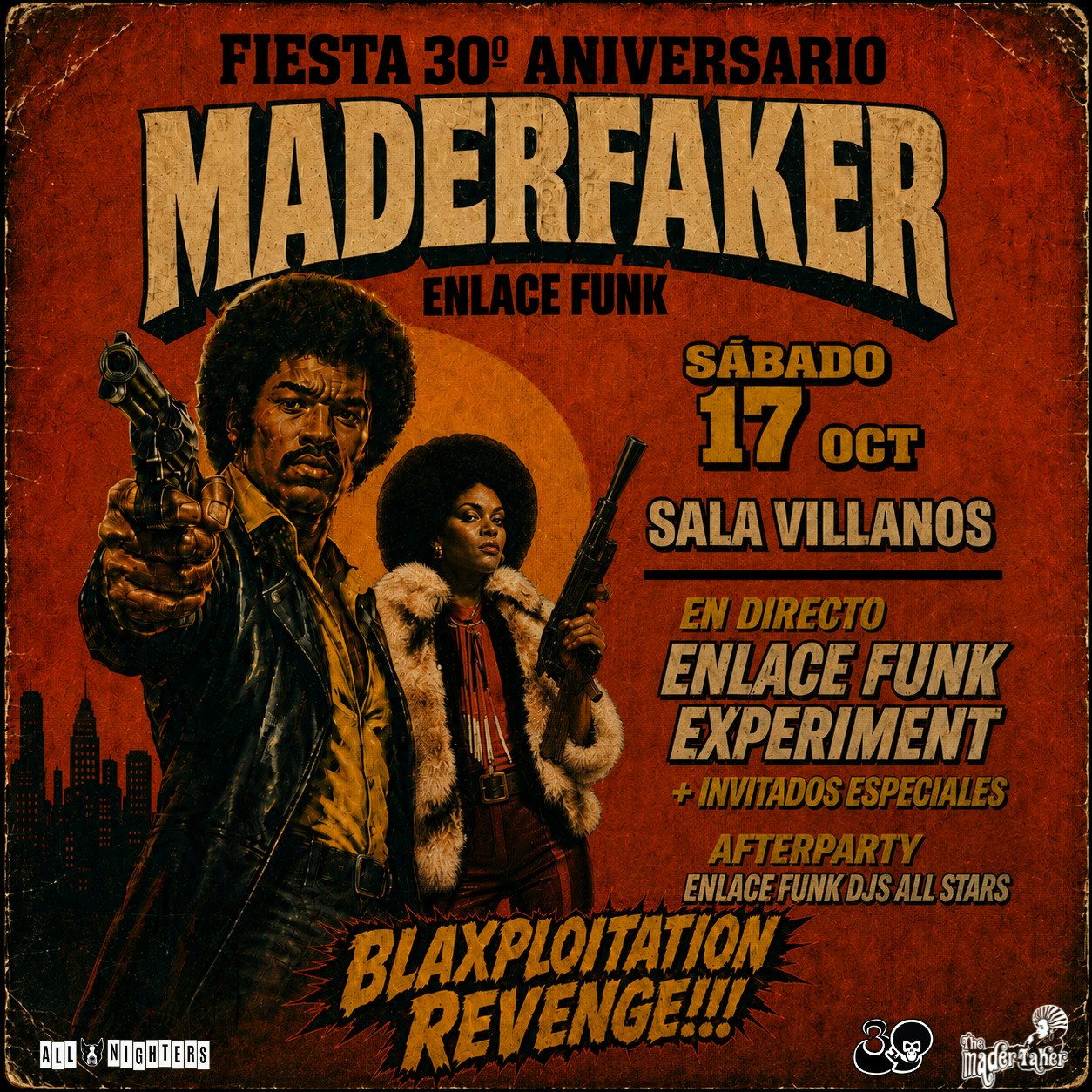 ENLACE FUNK EXPERIMENT reinterpreta las BANDAS SONORAS del cine BLAXPLOITATION