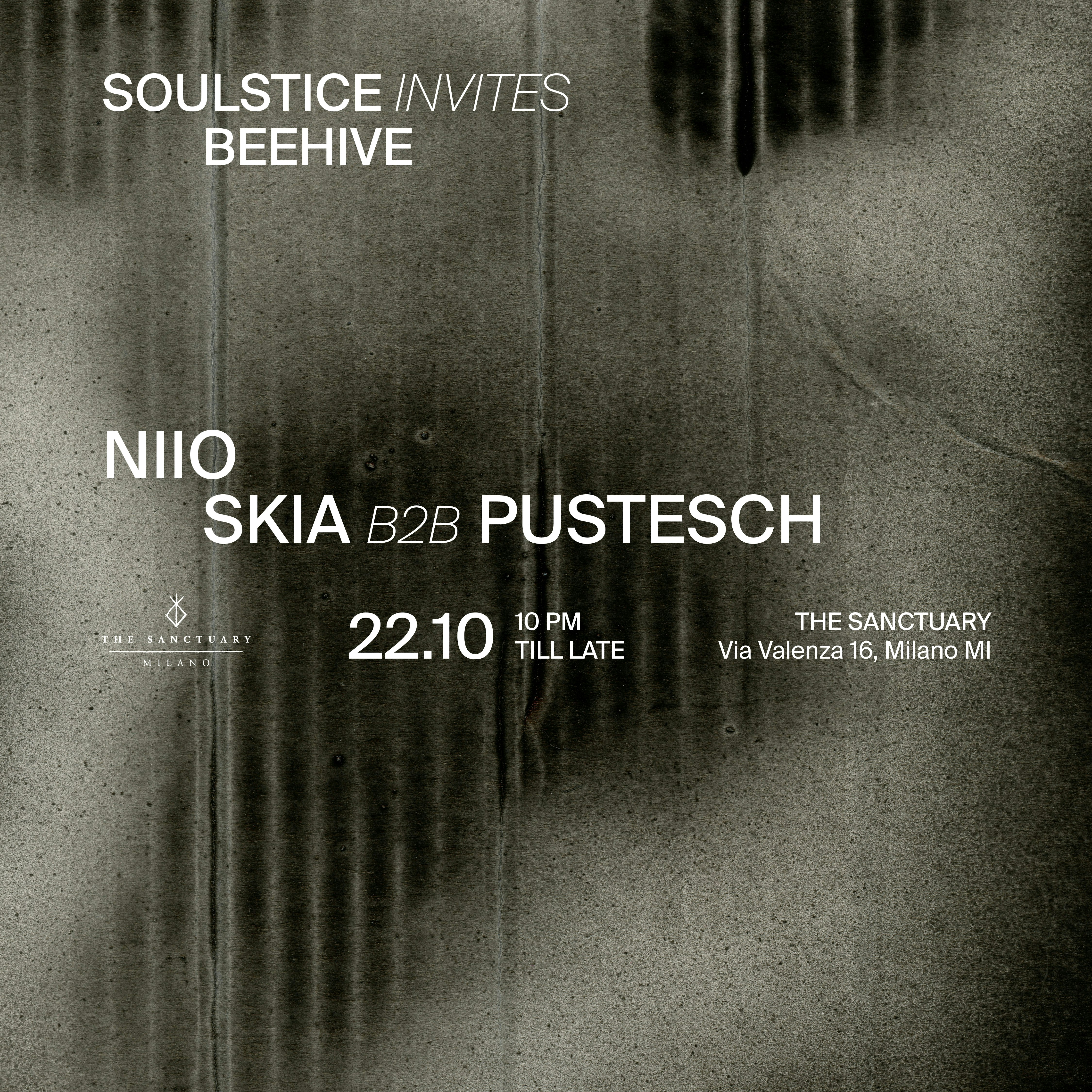 Soulstice at the Sanctuary Milan - Every Thu.