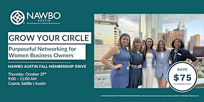 Grow Your Circle: Purposeful Networking for Women Business Owners