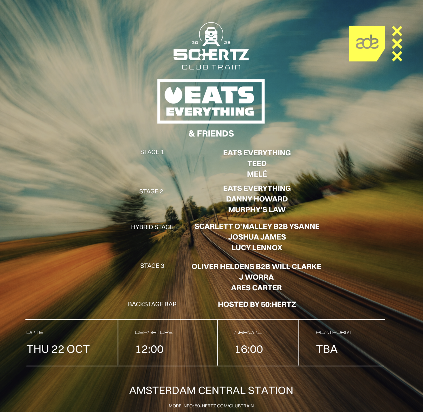 50:HERTZ CLUB TRAIN X Eats Everything