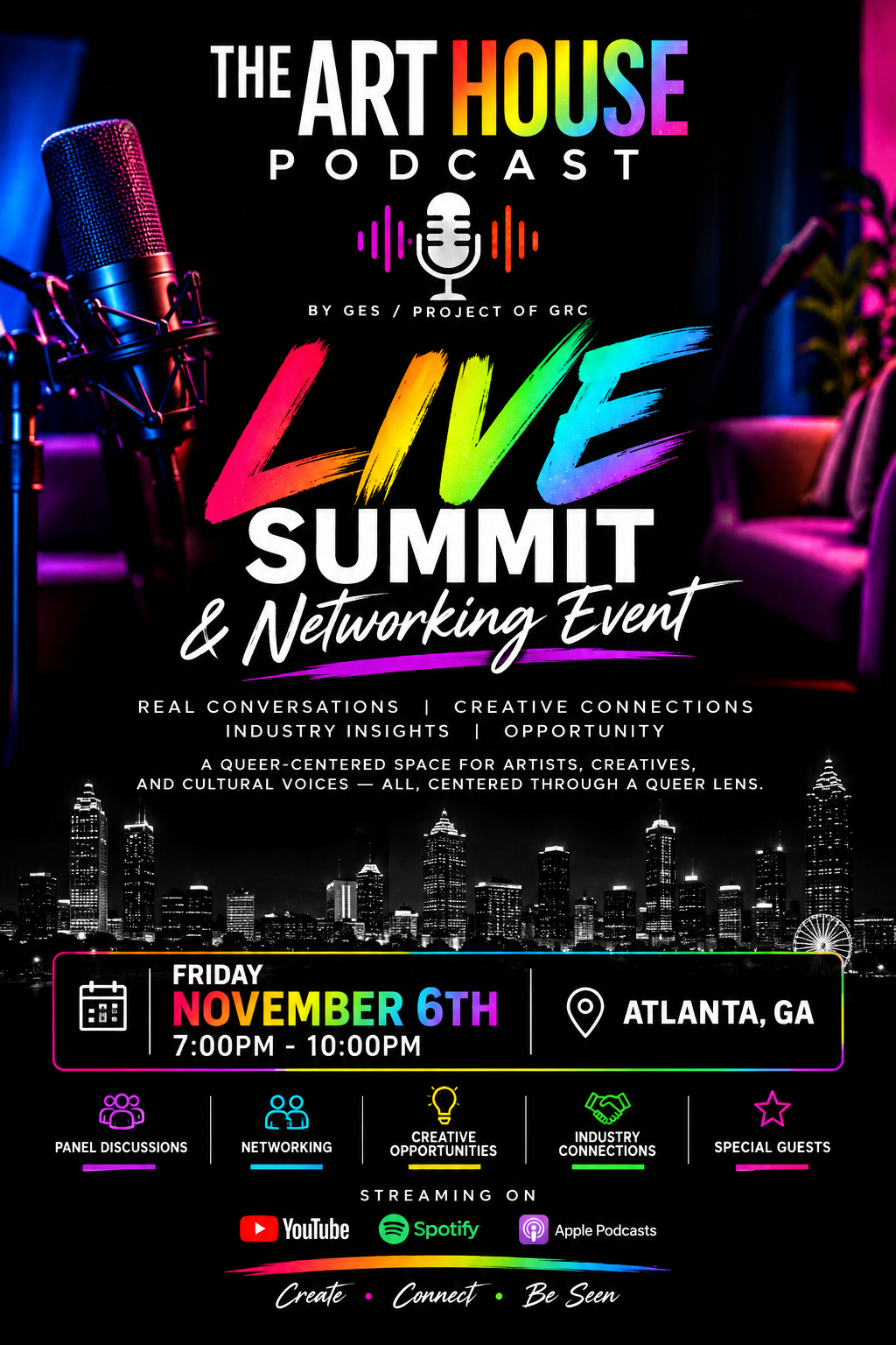The Art House Podcast Live Summit/ Networking Event