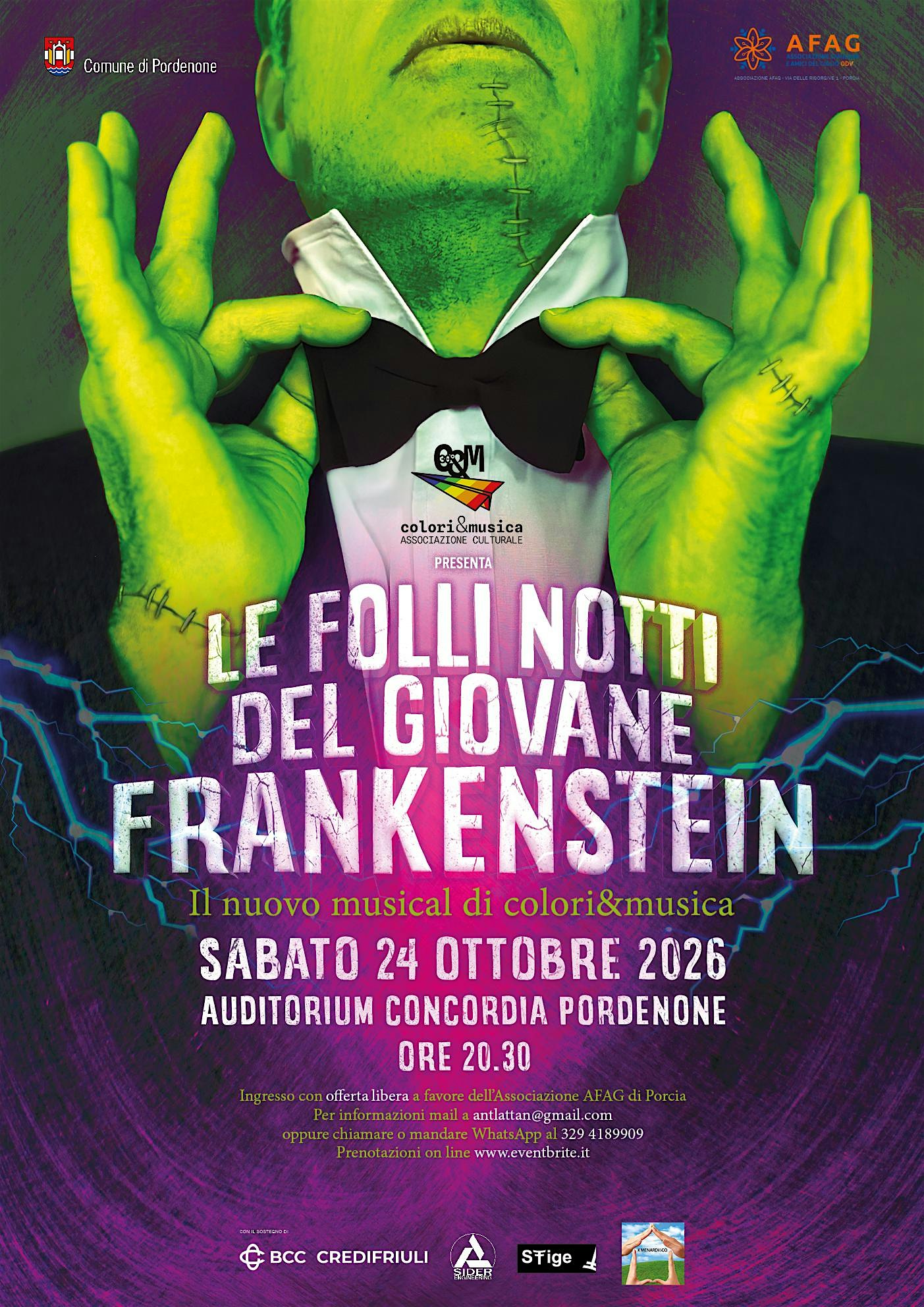 Musical "Le Folli Notti del Giovane Frankenstein"