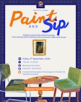 Paint and Sip In Monarchs Art Studio