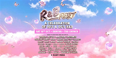 R&B Fest Returns To Denver!