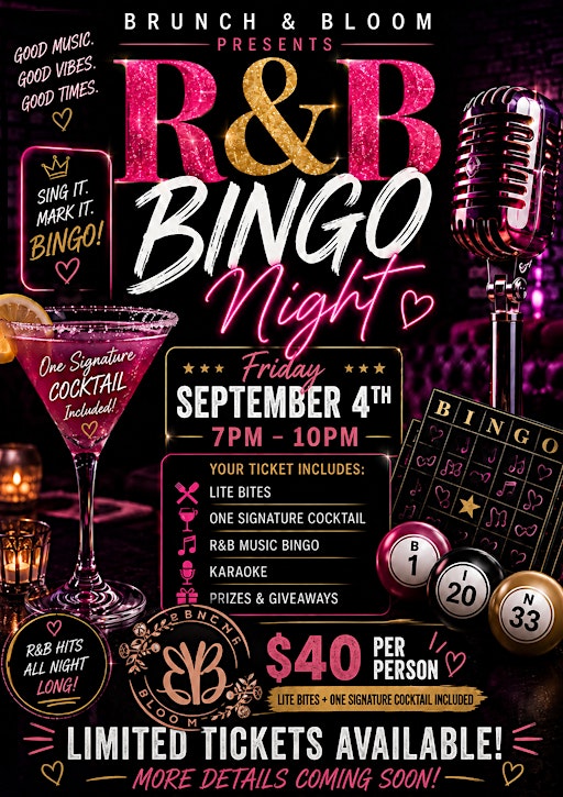 R & B Bingo