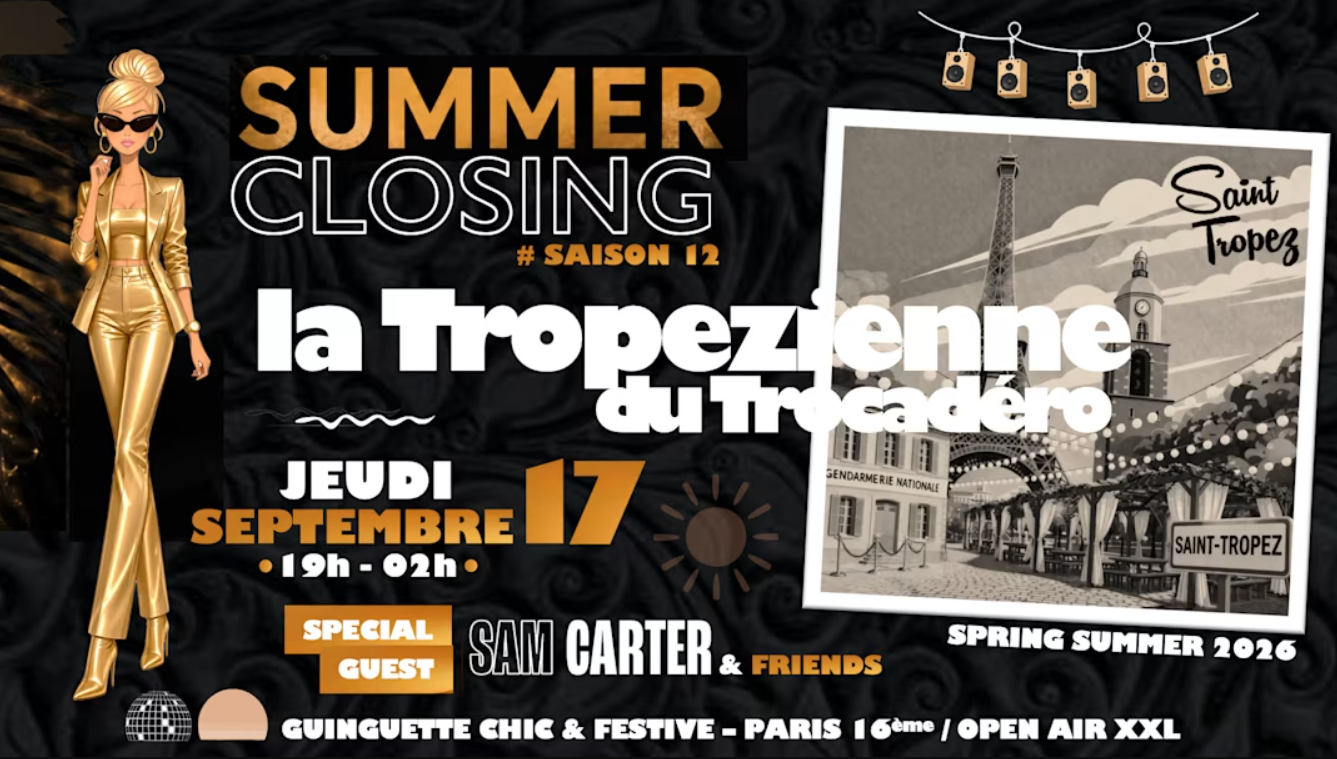 Trocadero Apero Clubbing - Summer Closing