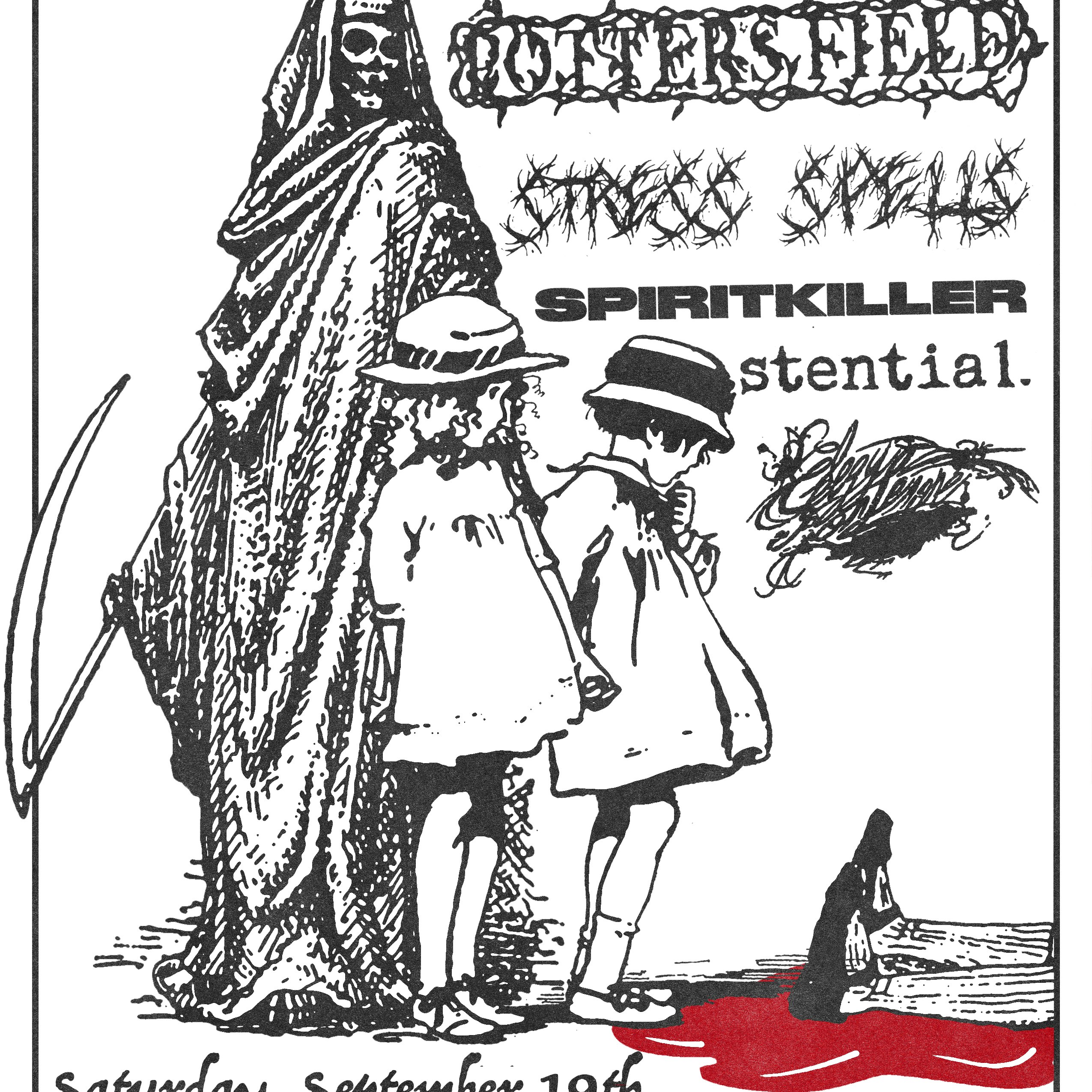 Potter's Field // Stress Spells // Spiritkiller // Stential // elegy for lenore