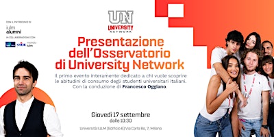 Presentazione Osservatorio Universitario