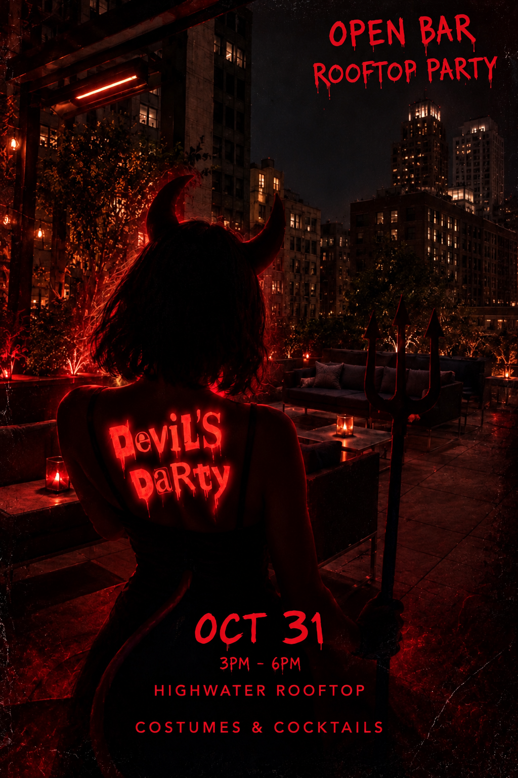 Devils Darty - Open Bar