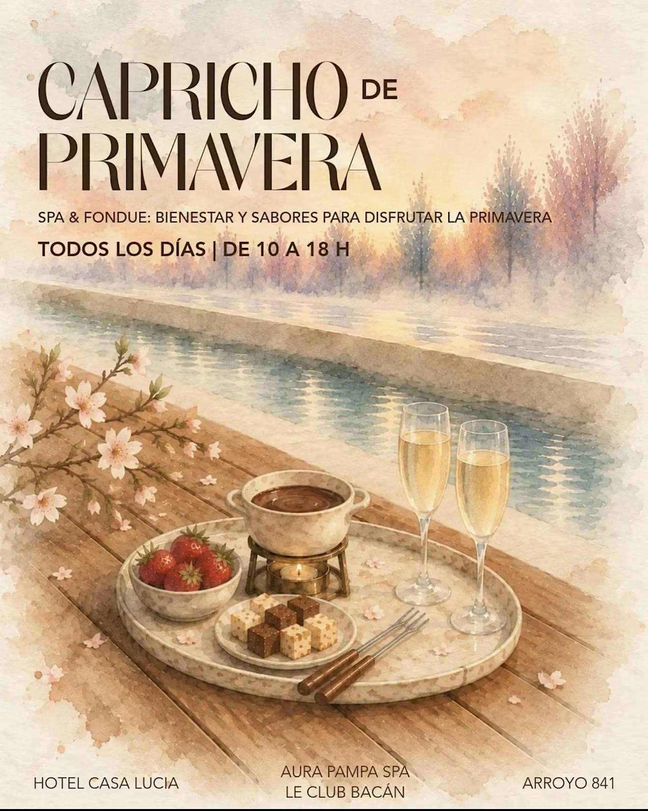 Weekends - Capricho de Primavera: Spa & Fondue
