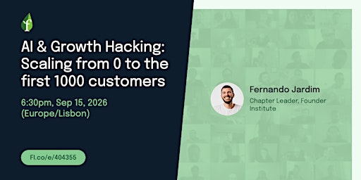 AI & Growth Hacking: Scaling from 0 to the first 1000 customers