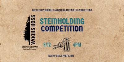 Steinholding Competition @ Woods Boss Block Party