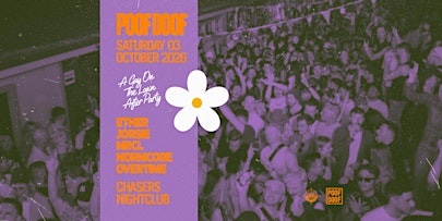 POOF DOOF  - Sat 3rd October - Presale Ticket