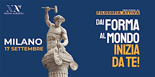 Dai forma al mondo, INIZIA DA TE! - Percorso di Filosofia Attiva gratuito