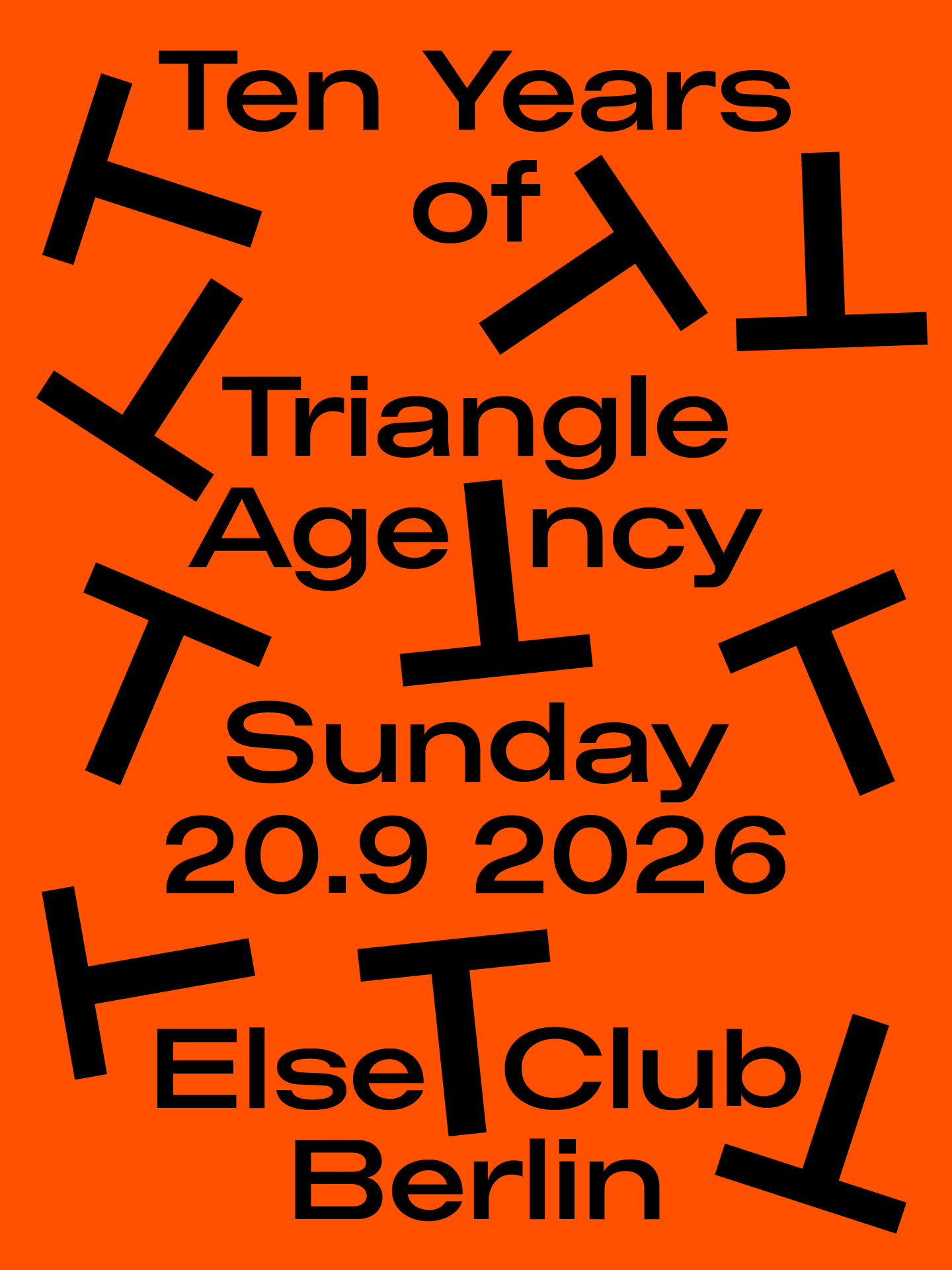 Else Season Closing x Triangle Agency 10 Year Anniversary