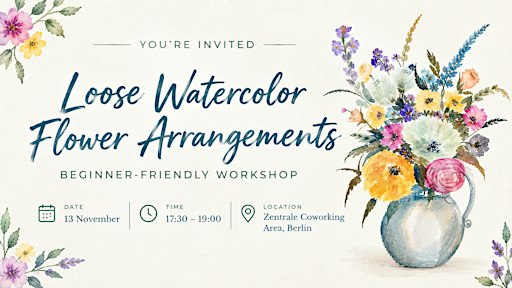 Loose watercolor workshop