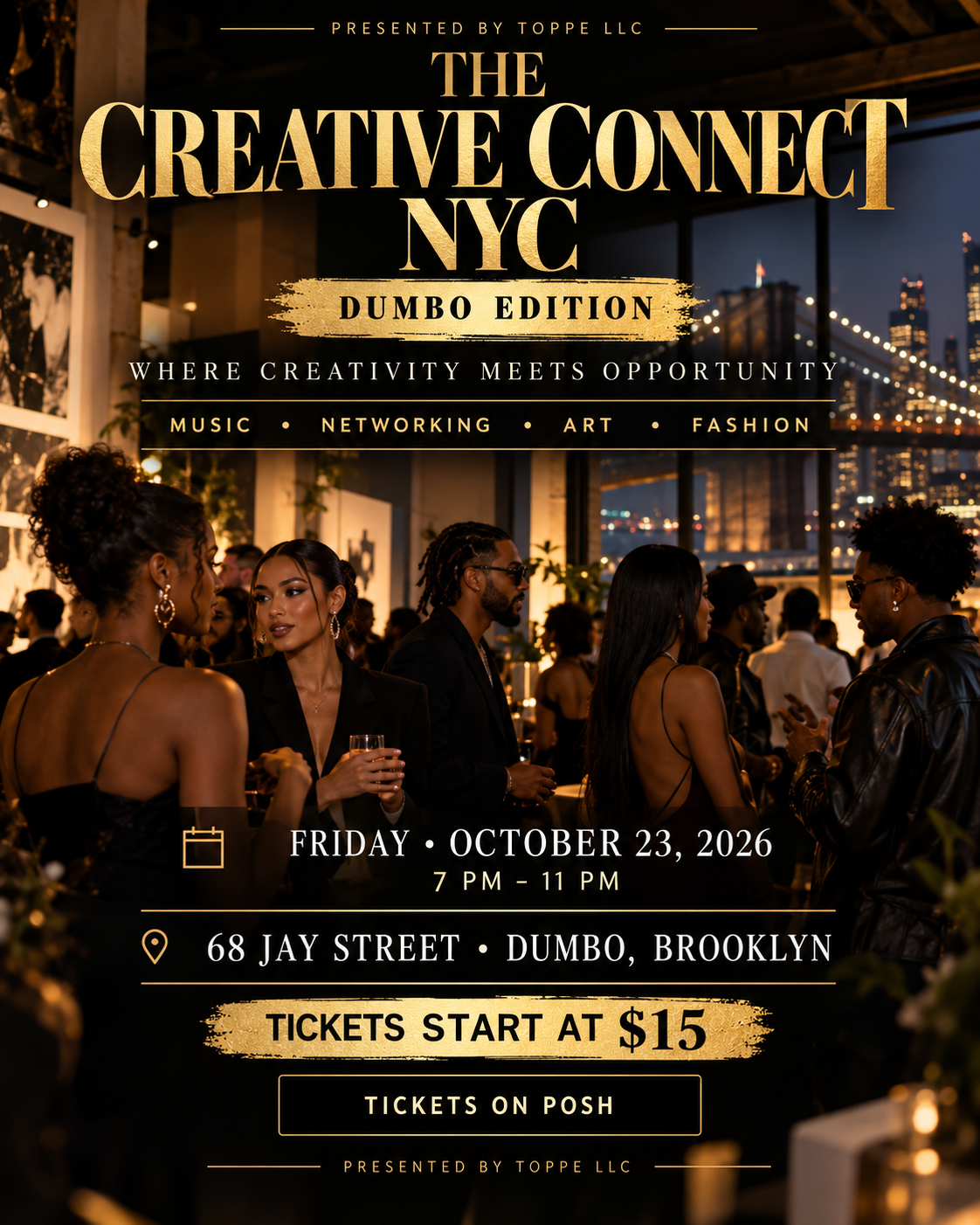 ✨ THE CREATIVE CONNECT NYC | DUMBO EDITION ✨