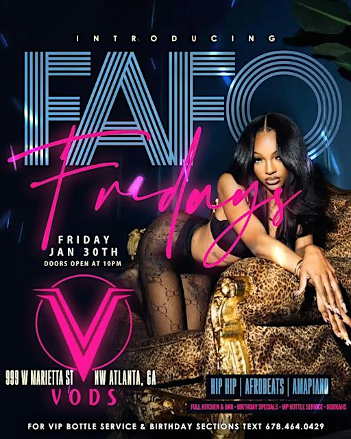 Friday $5 Function at Vods