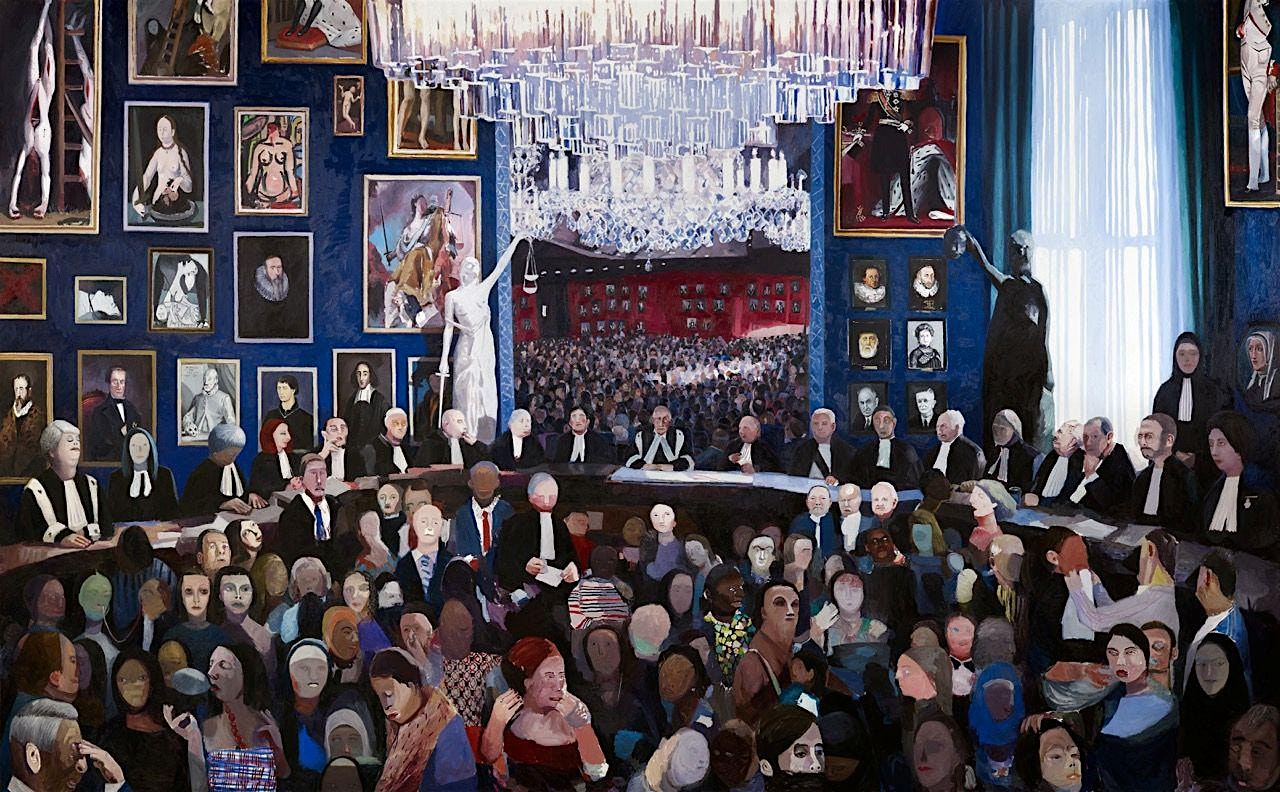 Week van de Rechtsstaat: wat vertelt het schilderij ‘Hoge Raad’?