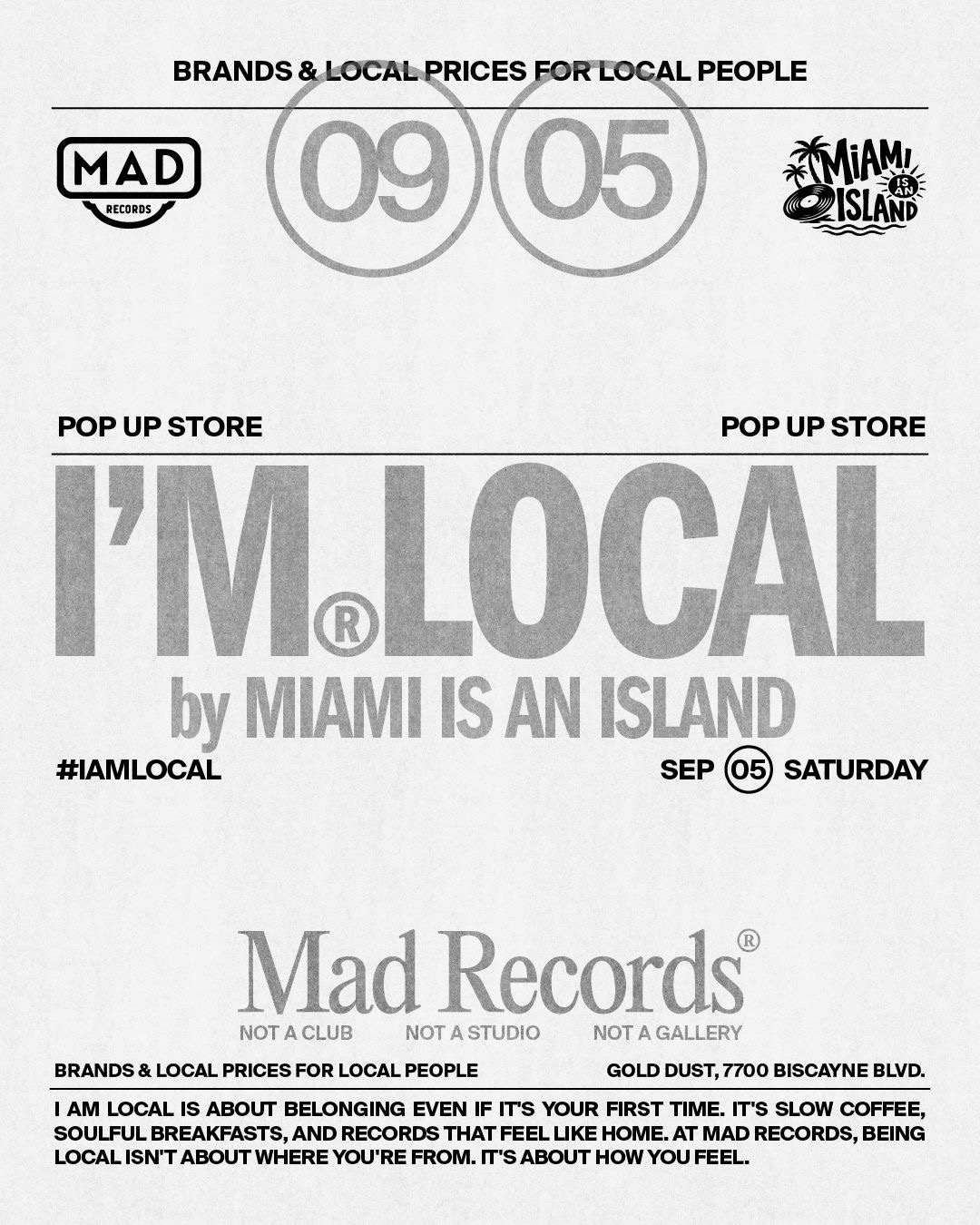 Miami Vinyl Market at Mad Radio