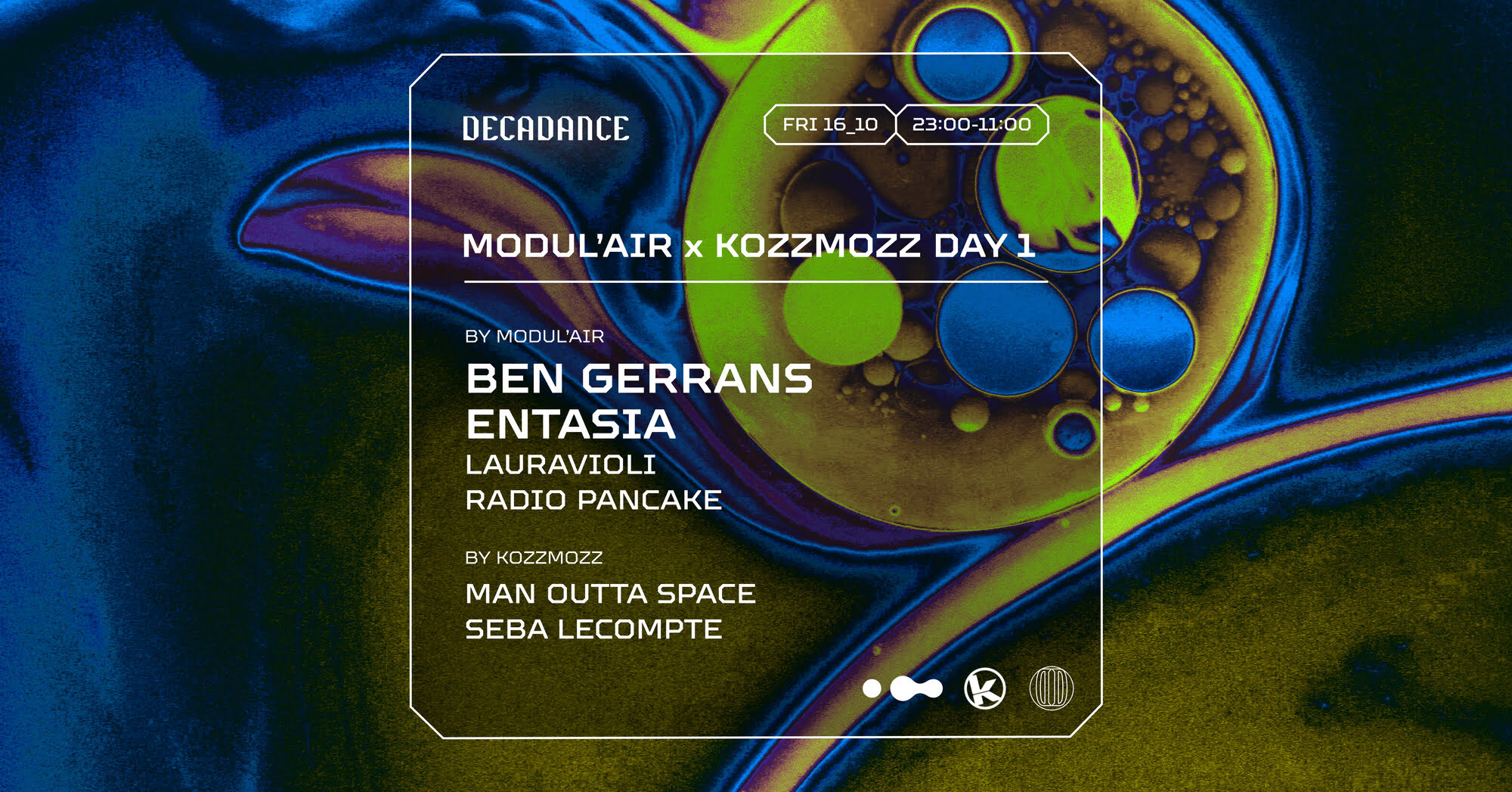 Decadance pres. MODUL'AIR x KozzMozz EXTENDED AFTERHOURS D1