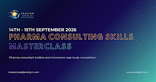 Pharma Consulting Skills Masterclass - September 2026