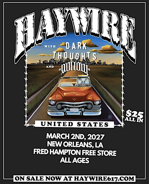 HAYWIRE @ THE FREESTORE