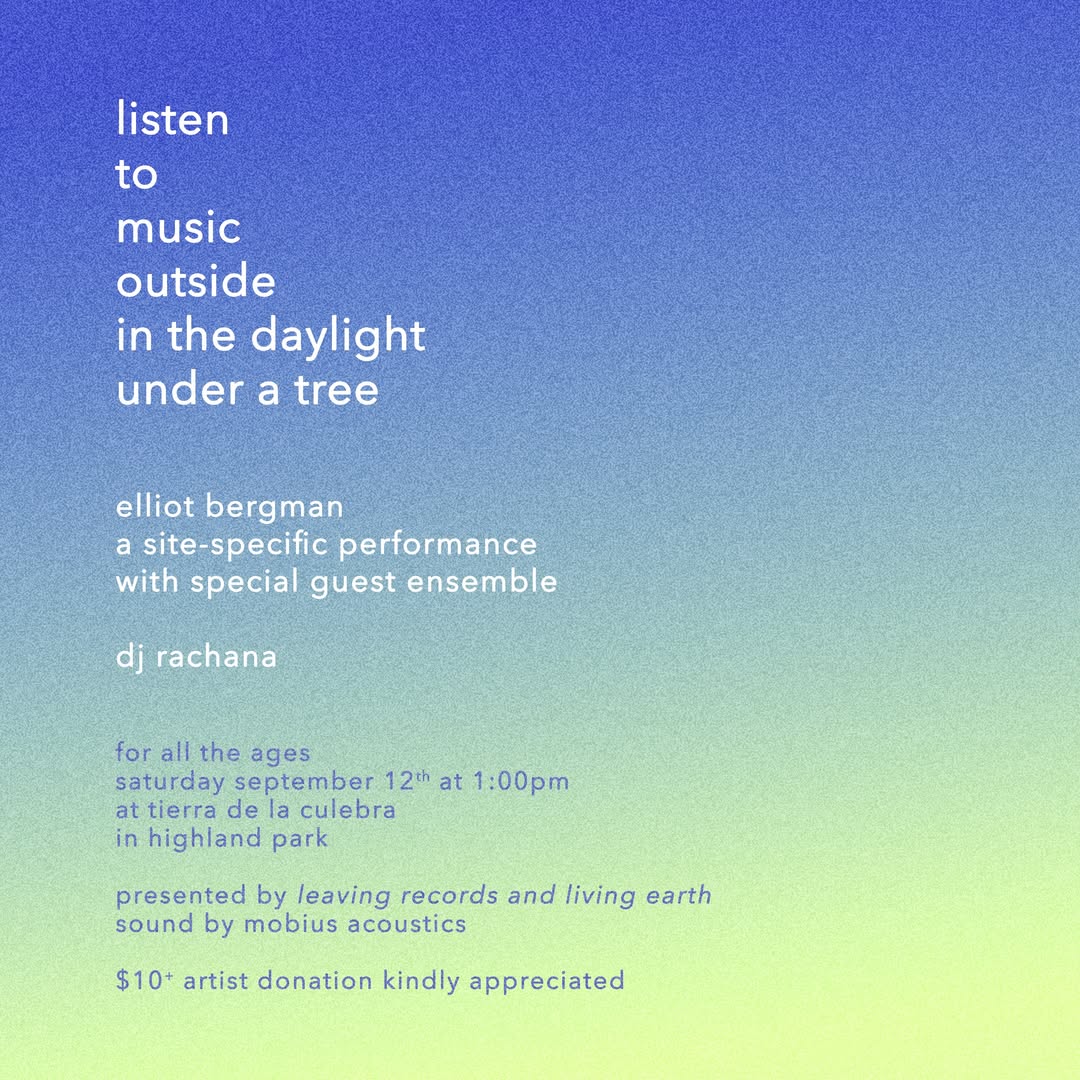 Listen To Music Outside In The Daylight Under A Tree
