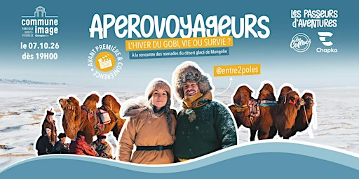 ApéroVoyageurs Projection - "L'hiver du Gobi, vie ou survie ?"