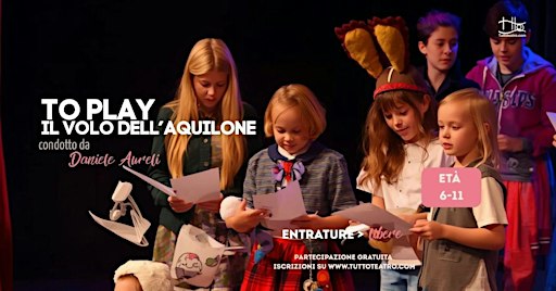 To Play - Il volo dell'aquilone 6-11