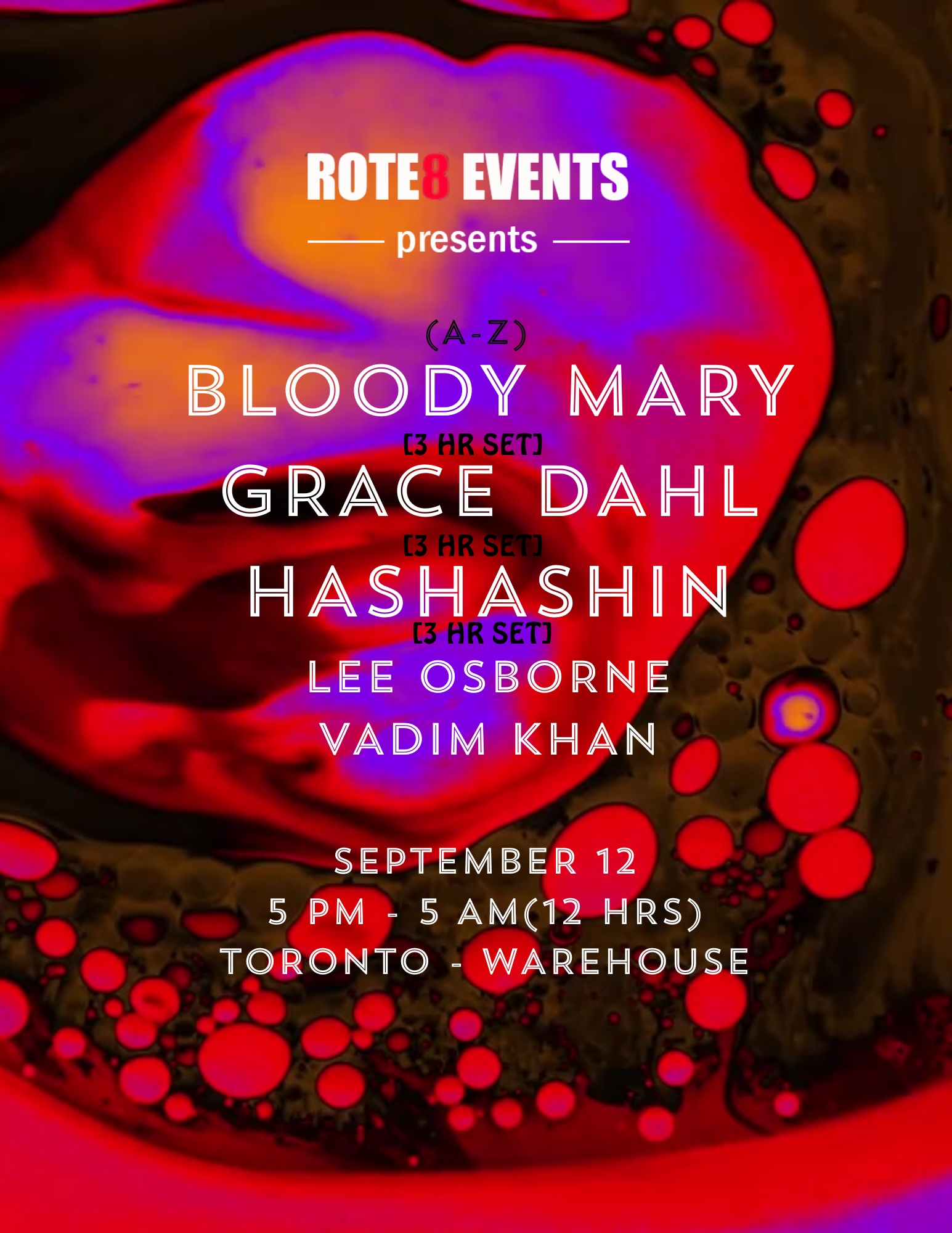 ROTE8: Bloody Mary / Grace Dahl / Hashashin / Lee Osborne / Vadim Khan
